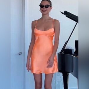 Zara Satin Mini Dress